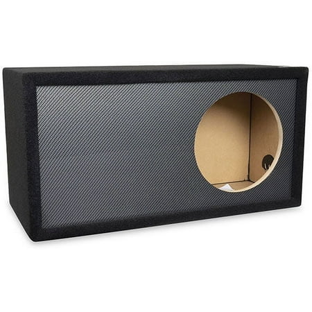 Atrend 12LSVB-Black Carbon Fiber - Single 12  Black Carbon Fiber Vented SPL Subwoofer Enclosure price history on PriceWatchPro