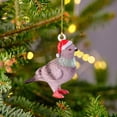 thumbnail image 1 of Fiudx Liquidación de ofertas flash Colgante pequeño de Navidad Adornos para árbol de Navidad para coche Gorro de Navidad acrílico Colgante pequeño, 1 of 4
