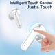 thumbnail image 5 of Auriculares Bluetooth, Auriculares inalámbricos, Bluetooth 5.3, Auriculares intraaurales con reducción de ruido y batería de larga duración, Pantalla digital inteligente, Auriculares inalámbricos Blue, 5 of 8