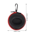 thumbnail image 3 of FRCOLOR Watch Storage Bag 1Pc Professional Watch Storage Bag Useful Storage Bag Outdoor Storage Container (Black),4.13"X3.74"X2.36", 3 of 5
