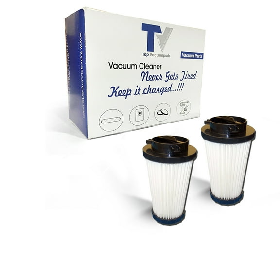 EnviroCare Premium Replacement HEPA Filtration Vacuum Cleaner Filters for Dirt Devil Dynamite, Quickvac, Power Stick, and Power Reach Uprights. Type F2 2 Filters