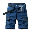 thumbnail image 1 of Pantalon Utilitaire d'Extérieur pour Hommes – Shorts Cargo Légers pour la Randonnée, la Pêche et le Travail avec Taille Élastique et Coupe Décontractée, 1 of 8