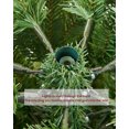thumbnail image 3 of AMERZEST Pre-lit Artificial Christmas Tree, Premium Hinged Fraser Fir Christmas Tree 7ft with 550 Dual Color LED Lights, 3 of 5
