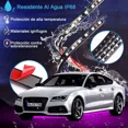 thumbnail image 3 of Coche Chasis Luces Juego De 4 Tira Led Rgb Para Tubo De Auto, 3 of 7