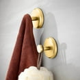 thumbnail image 3 of Matoen Suction Cup Hooks for Shower, Shower Hooks for Inside Shower, No Drill Towel Hooks for Bathroom Wall, Kitchen, Glass, Mirror, Tile to Hang Towels, Robes, Loofah-Chrome, 3 of 4