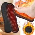 thumbnail image 1 of USB Heated Insoles | Temperature Control Electric Foot Warmer, Black Flocked, Cut-to-Fit, 2 Pack, Non-Slip, 1 of 9