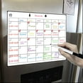 thumbnail image 5 of Jierger Whiteboard Calendars for Refrigerator Family Notepad Daily Planner Desktop Calendar Planner Office Wall Calendar for Easy Organizing, 5 of 6