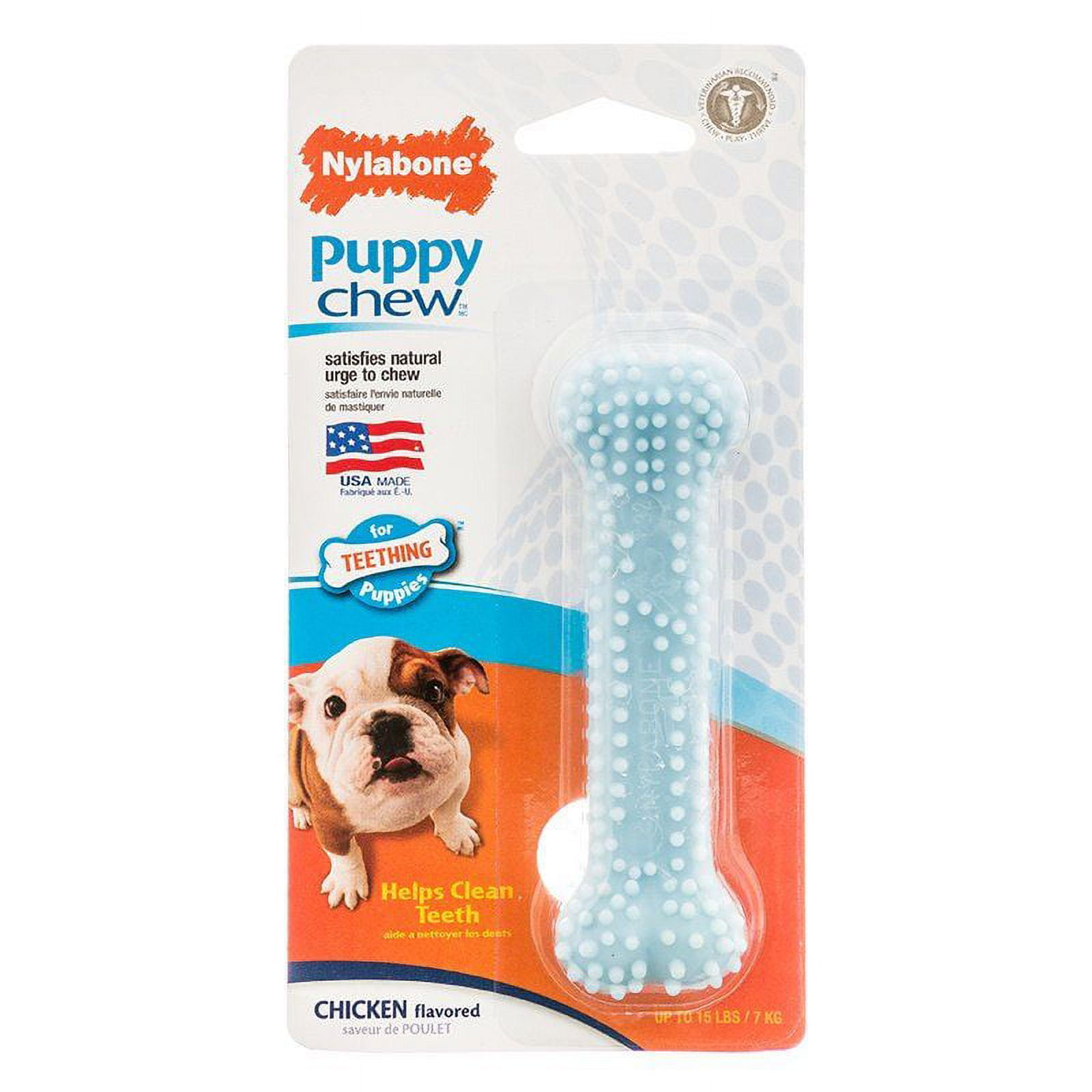 Nylabone® Essentials Small Dog Dental & Chew Toy Bones, 3 ct - Harris Teeter