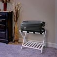thumbnail image 2 of Casual Home 102-21 Luggage Rack with Shelf - White, 2 of 5