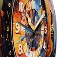 thumbnail image 5 of Designart "Diamond Dusk Luxury Watch painting III" Fashion Oversized Wall Clock, 5 of 5