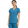 thumbnail image 6 of Med Couture Touch Scrubs Top For V-Neck Tuck In MC7448, 6 of 9