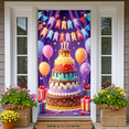 thumbnail image 6 of Colorful Balloon Birthday Party Decor Cake Banner Celebration Decoration for Kids Event Indoor Celebration, 6 of 8