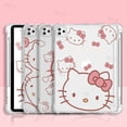 thumbnail image 4 of Funda de silicona Hello Kitty a prueba de golpes para Apple iPad Pro 11 12,9 2018 2021, Funda trasera transparente Flexible con dibujos animados, 4 of 5