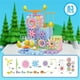 thumbnail image 1 of Juguetes de piscina, juguetes para bebés, juguetes para niños pequeños, 83 piezas, bloques de construcción, ruedas giratorias, pista de bloques, coche, rompecabezas para niños, ensamblaje temprano de, 1 of 8