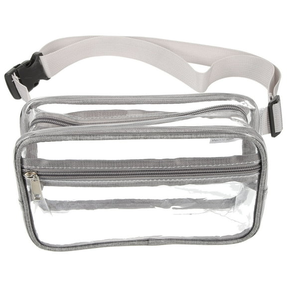 Clear Toiletry Bags for Travel Transparent Fanny Pack Adjustable Belt