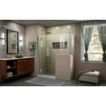 thumbnail image 5 of DreamLine Unidoor-X 60 in. W x 30 3/8 in. D x 72 in. H Frameless Hinged Shower Enclosure in Brushed Nickel, 5 of 11