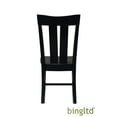 thumbnail image 3 of BingLTD - Kingston 40" Tall Dining Chair - Black Set of 2 (CH13-RW-BLK), 3 of 3