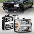 thumbnail image 7 of AlphaRex PRO-Series Chrome For 07-13 Chevy Silverado 1500/07-14 Silverado 2500HD/3500HD LED Tube Dual Projector Headlights with Switchback DRL/Sequential Signal/Activation Light, 7 of 7