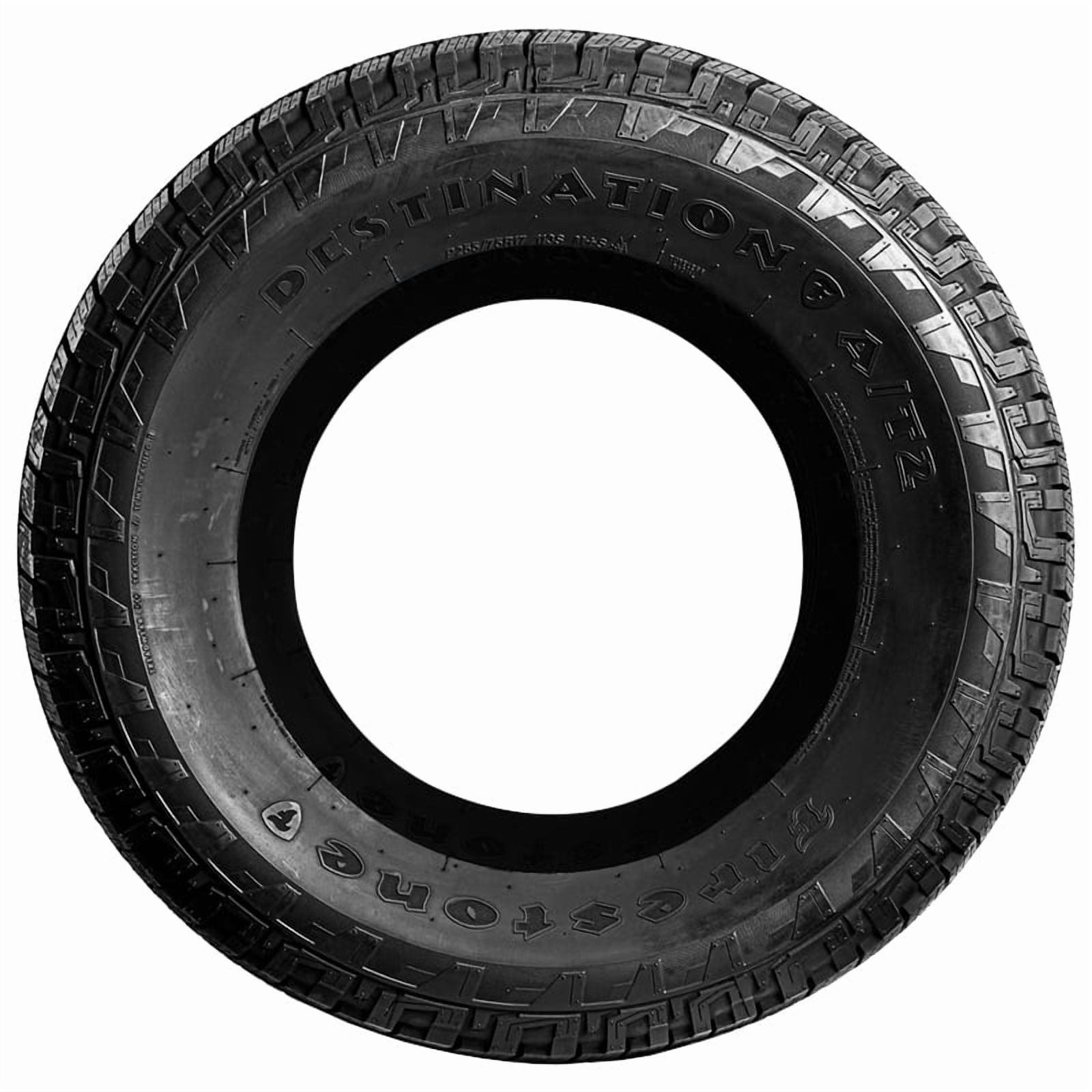 1 Firestone Destination AT/2 225/65R17 102H All Terrain 3PMSF 55K Mileage FS013911 / 225/65/17 / 2256517