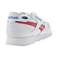 thumbnail image 3 of Reebok Classic Leather Men's Shoes White-Vector Red-Horizon Blue fv6372, 3 of 6