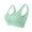 Green1, variant on JnLxul Sports Bra for Women Seamless Wireless High Support Bras Casual Workout Yoga Breathable Stretchable Bras