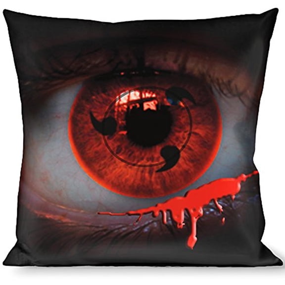 Buckle-Down Throw Pillow - Genjutsu Eye