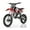 Red, variant on Apollo DB-X18 Gas 125cc Motorized Dirt Bike - Black