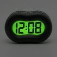 thumbnail image 5 of Timelink Rubber Smartlight Fashion Digital LCD Alarm Clock - Black, 5 of 7