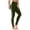 Army Green, variant on Women's Printed Leggings Side Print Yoga Pants Casual Stretchy Tights Winter Holiday Christmas Patterned Fitness Bottoms, Gray XXL