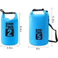 thumbnail image 2 of Dry Sack/Floating Waterproof Bag 2L/5L/10L/20L/30L for Boating, Kayaking, Hiking, Snowboarding, Camping, Rafting, Fishing and Backpacking, 2 of 5