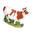 thumbnail image 3 of Adornos de vaca, figuras de vaca, figuras marrones y de vaca, adornos de resina de vaca, multifuncionales, 3 of 8