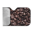 thumbnail image 2 of Kdxio Coffee Bean Print Windshield Sun Shade, Foldable Sun Blocker for Car,Truck,SUV Automotive Interior Sun Protection,Reflective Shade for Front Windshield(Medium), 2 of 7