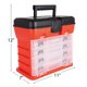 thumbnail image 2 of Caja organizadora portátil Stalwart para herramientas con 4 bandejas, 2 of 7