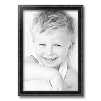 ArtToFrames 13x19" Black Picture Frame, Black Wood Poster Frame, with Regular Acrylic and Foam Backing 3/16 inch (FBPL-4625)