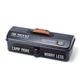 thumbnail image 1 of ISE MOUNT Portable Metal Storage Box for Outdoor Activities - Black Tool Organizer with Stickers, Protective Lining, and Optional Wooden Boards - Perfect for Camping Essentials, 1 of 7