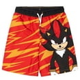thumbnail image 3 of SEGA Sonic the Hedgehog Shadow Raglan Rash Guard and Swim Trunks UPF 50+ Outfit Set Little Kid to Big Kid, 3 of 5