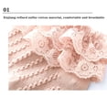 thumbnail image 4 of Bmnmsl Girls Lace Princess Socks Double Layer Anti-slip Short Socks, 4 of 6
