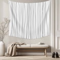 thumbnail image 5 of Gray Large Tapestry for Bedroom Wall Hanging Tapestry,Abstract Lines Gradient Minimalist Modern Texture Ceiling Backdrop Tapestries Poster Blanket Wall Decor for Teens Room Living Room 100" x 59", 5 of 8