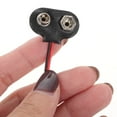 thumbnail image 3 of Miangastore 50pcs Battery Connector T 9v Battery Clip Pu Cable Housing Connection, 3 of 8