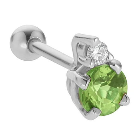 Propiercing 3 5mm Birthstone Diamond Accent 14k White Gold This On Opens A Dialog That Displays Additional Images For Product With The Option To Zoom In Or Out