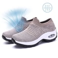 thumbnail image 5 of CHICVOMEY Women Slip On Sneakers Orthopedic Walking Shoes for Women Comfort Sneakers with Arch Support Air Cushion Sole for Running & Travel, 5 of 7