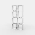 thumbnail image 6 of Ada Home Decor Furniture 4 Tier Open Shelf White Bancroft Modern Bookcase, 6 of 7