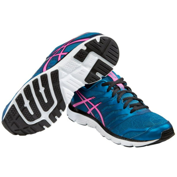 ASICS Women's Gel Zaraca 4 Running Shoes (Mosaic Blue/Pink Glow/Onyx, US 6) -