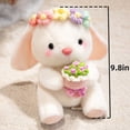 thumbnail image 2 of Cuddly Bunny Stuffed Animals，Soft Easter Egg Garlands Decor Rabbit Plush Toys, Surprise Cartoon Toy Gifts, 2 of 5