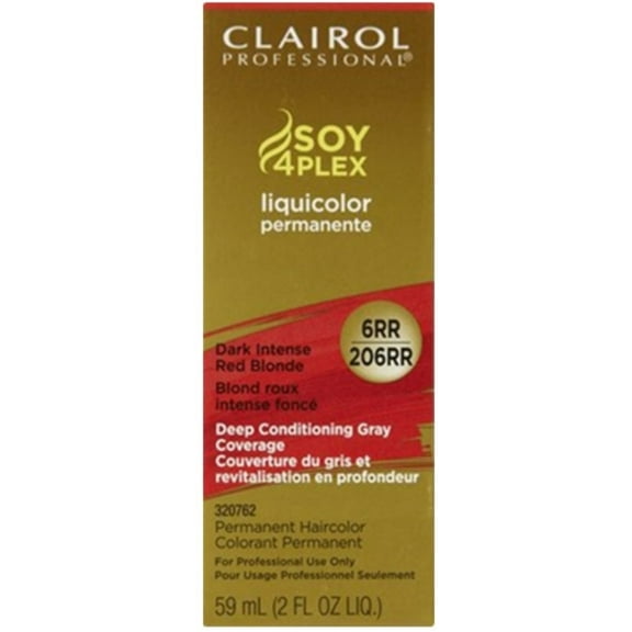 Clairol Professional Liquicolor Dark Intense Red Blonde [6RR/206RR] 2 oz