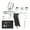NCT-217BS1, variant on -Feed Dual-Action Pistol Grip Airbrush Trigger-type Fan Spray Air Brush 0.3mm/0.5mm 15CC Fluids Cups For Car Model DIY ,Easy to Clean