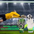 thumbnail image 3 of Guantes Guantes Fútbol Ajustables para Hombres Y Mujeres (7 Verdes), 3 of 9