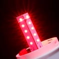 thumbnail image 2 of 10W Red LED Industrial Rotating Strobe Beacon Light - Noiseless Emergency Warning Signal with IP54 Protection, Impact & Heat Resistant ABS+PC Construction, 12V Operation for Industrial Equipment &, 2 of 6