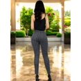 thumbnail image 3 of Set 2 Jeggins Mujer Legging Pantalón A Cuadro Mallones Mayon, 3 of 5