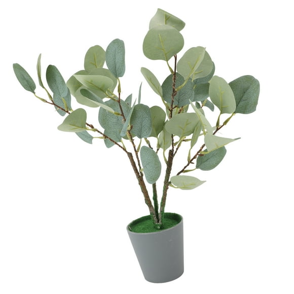 Bonsai Tree Lamp, Lighted Tabletop Eucalyptus Tree 45cm Tall USB Powered for Home Indoor Decoration